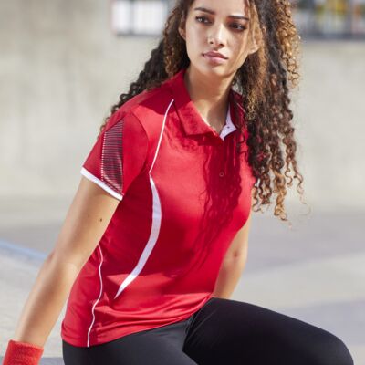 Womens Razor Short Sleeve Polo Thumbnail