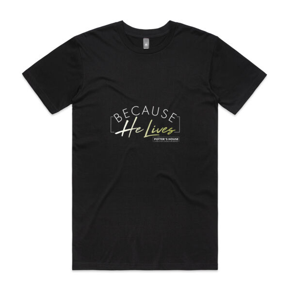 Because He Lives Staple Tee 2 Thumbnail